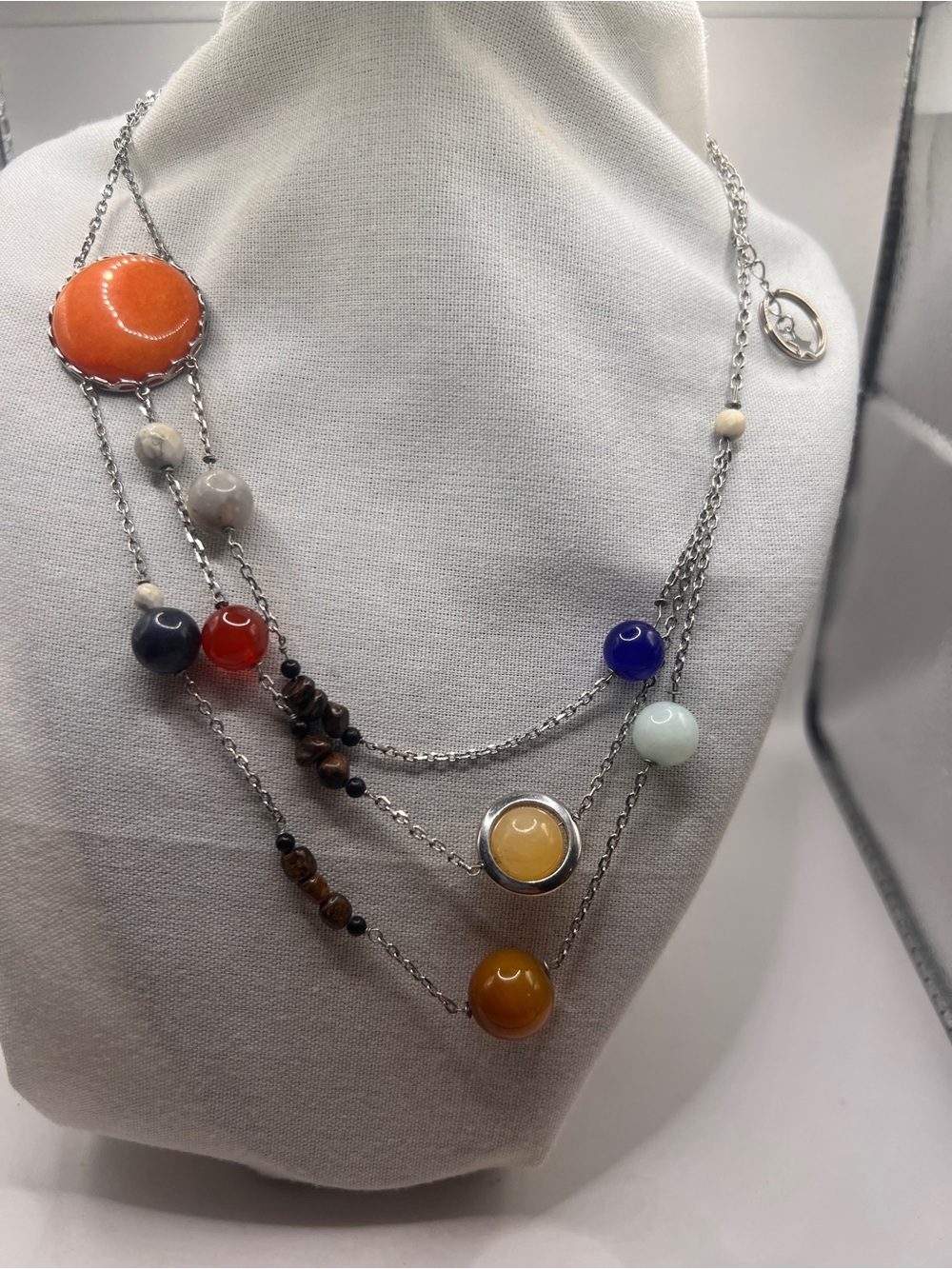 ThinkGeek Solar Orbit Necklace from 2016
